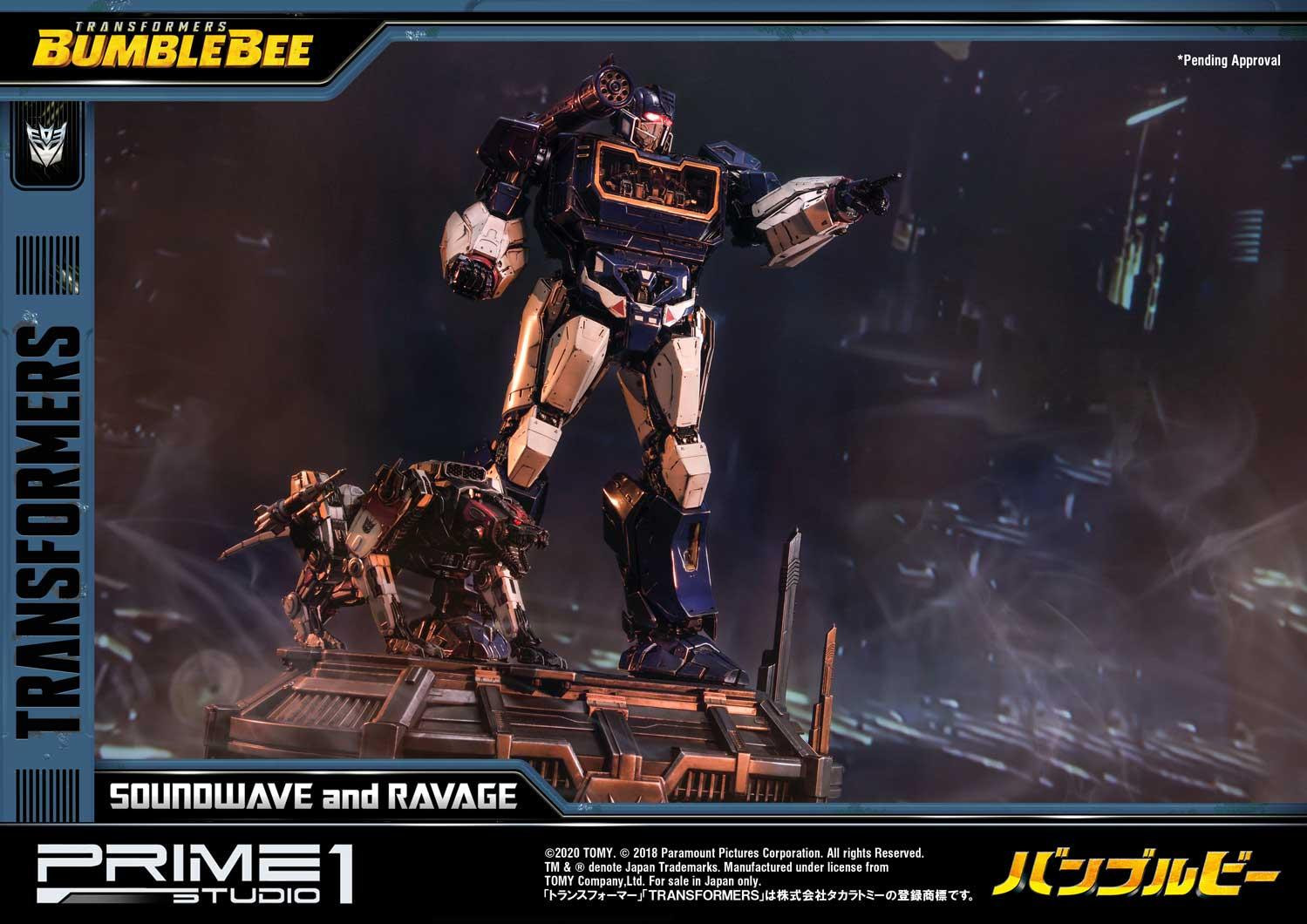 Bumblebee (2018) - Jaguar - Soundwave - Museum Masterline Series (MMTFM-27EX) - EX Version (Prime 1 Studio) photo 55