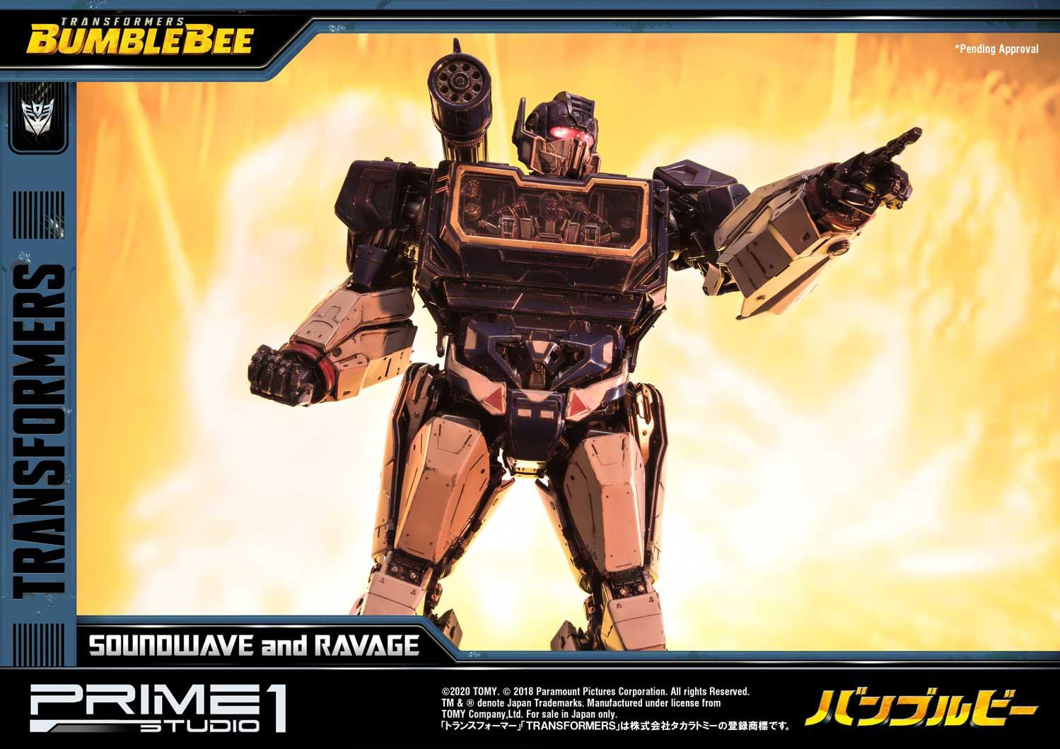 Bumblebee (2018) - Jaguar - Soundwave - Museum Masterline Series (MMTFM-27EX) - EX Version (Prime 1 Studio) photo 57