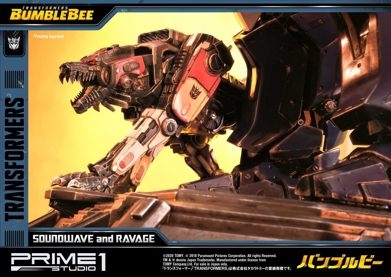 Bumblebee (2018) - Jaguar - Soundwave - Museum Masterline Series (MMTFM-27EX) - EX Version (Prime 1 Studio) photo 58