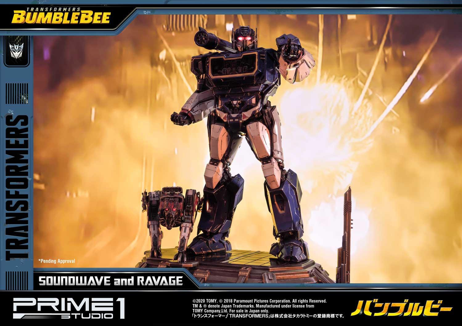 Bumblebee (2018) - Jaguar - Soundwave - Museum Masterline Series (MMTFM-27EX) - EX Version (Prime 1 Studio) photo 59