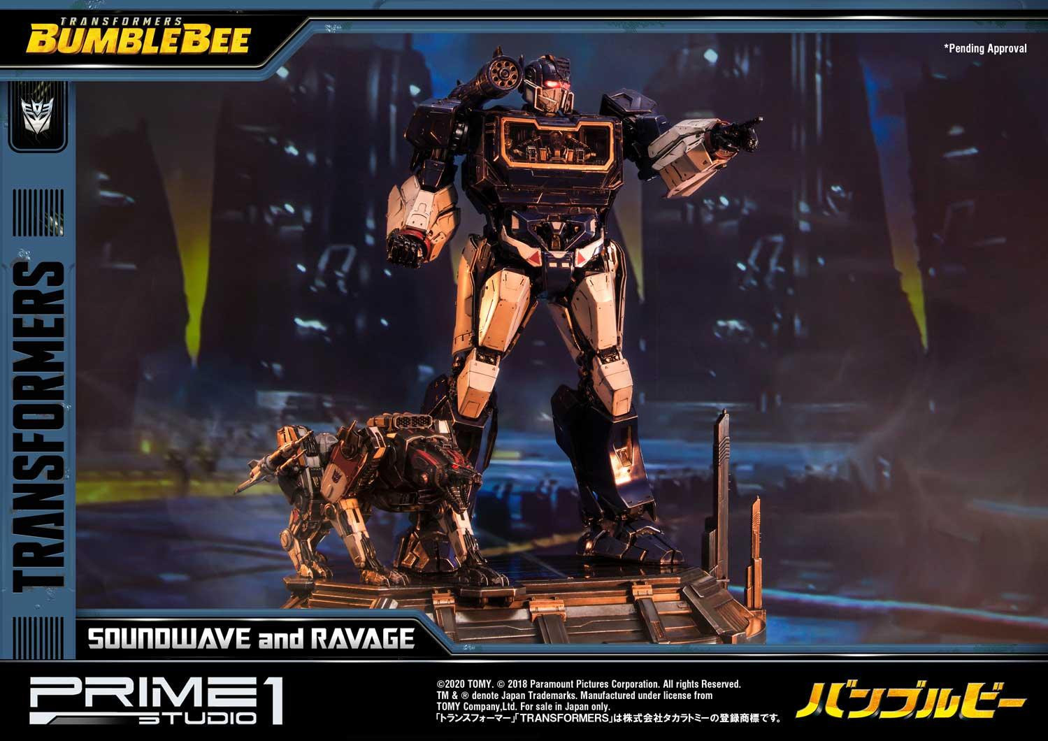 Bumblebee (2018) - Jaguar - Soundwave - Museum Masterline Series (MMTFM-27EX) - EX Version (Prime 1 Studio) photo 60