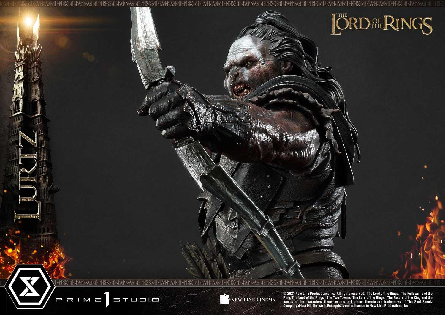 The Lord of the Rings: The Fellowship of the Ring - Lurtz - Premium Masterline  (PMLOTR-06EX) - 1/4 - EX Version (Prime 1 Studio) photo 12