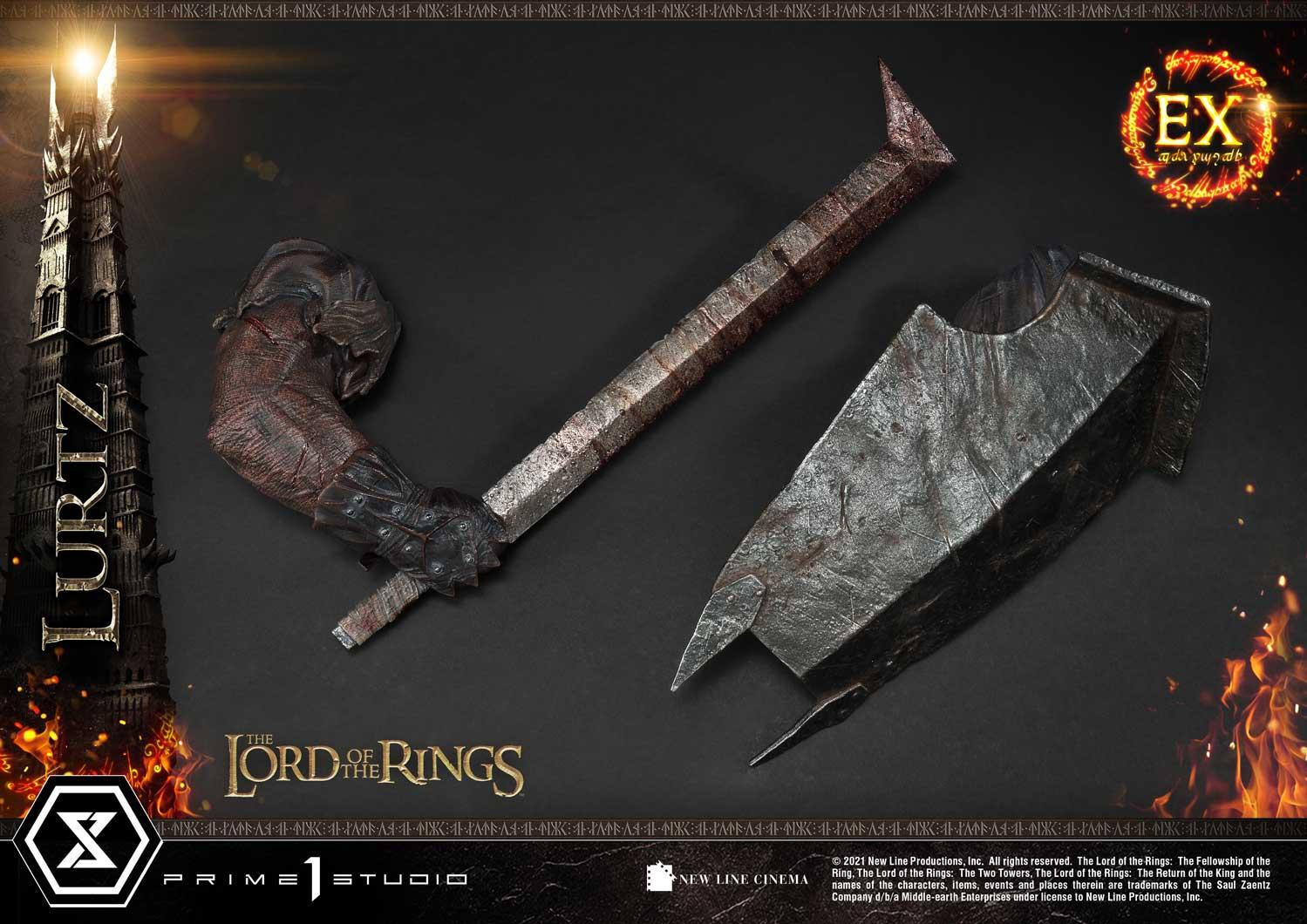 The Lord of the Rings: The Fellowship of the Ring - Lurtz - Premium Masterline  (PMLOTR-06EX) - 1/4 - EX Version (Prime 1 Studio) photo 16