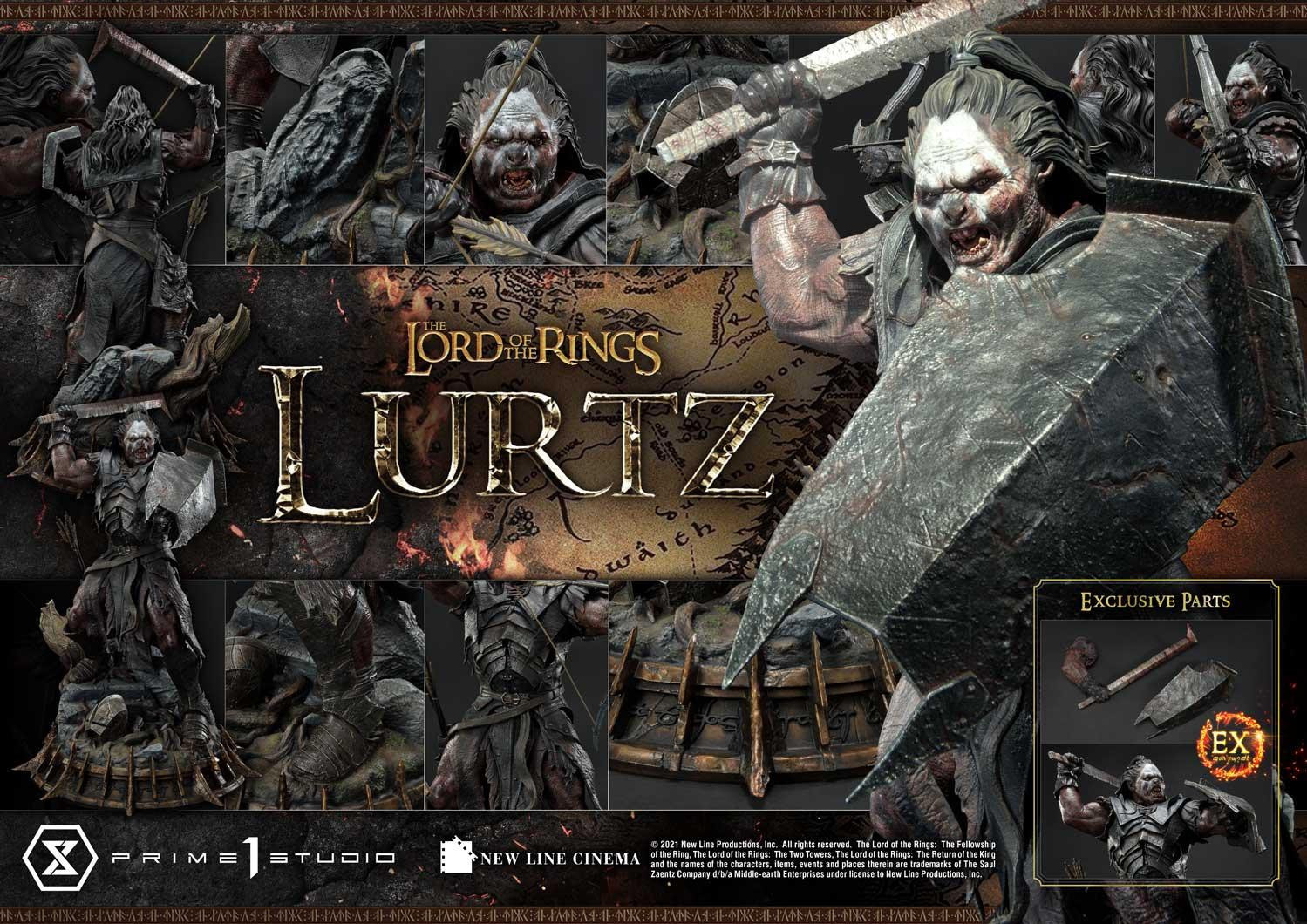 The Lord of the Rings: The Fellowship of the Ring - Lurtz - Premium Masterline  (PMLOTR-06EX) - 1/4 - EX Version (Prime 1 Studio) photo 18