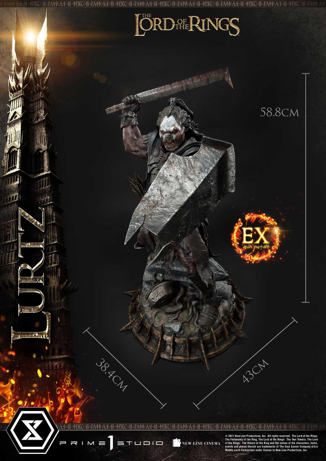 The Lord of the Rings: The Fellowship of the Ring - Lurtz - Premium Masterline  (PMLOTR-06EX) - 1/4 - EX Version (Prime 1 Studio) photo 19
