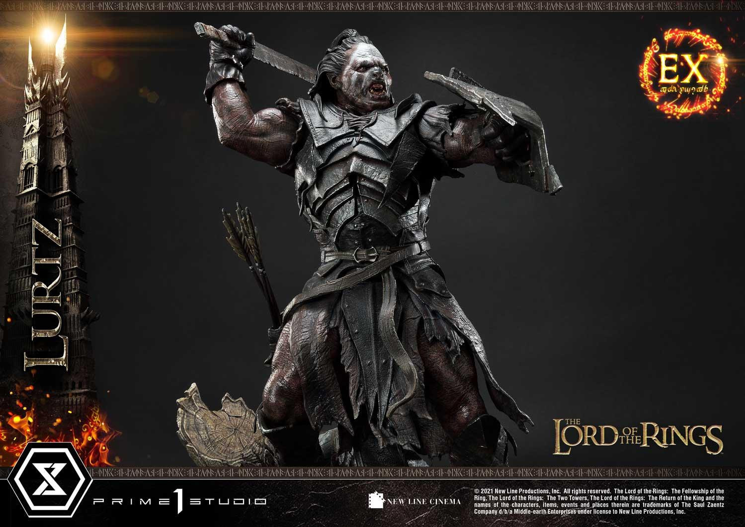 The Lord of the Rings: The Fellowship of the Ring - Lurtz - Premium Masterline  (PMLOTR-06EX) - 1/4 - EX Version (Prime 1 Studio) photo 21