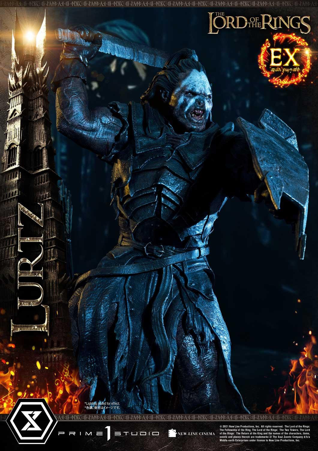 The Lord of the Rings: The Fellowship of the Ring - Lurtz - Premium Masterline  (PMLOTR-06EX) - 1/4 - EX Version (Prime 1 Studio) photo 22