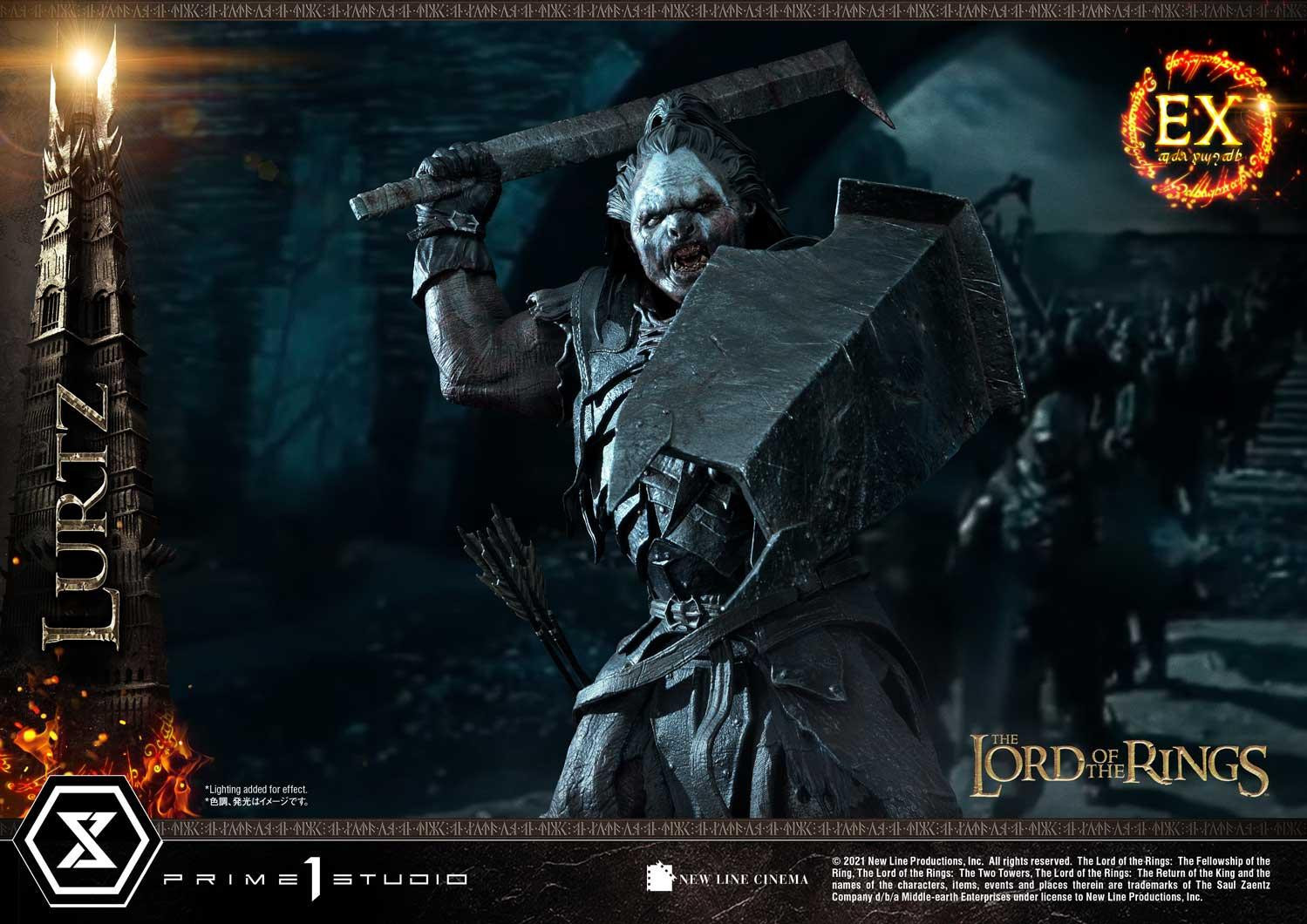 The Lord of the Rings: The Fellowship of the Ring - Lurtz - Premium Masterline  (PMLOTR-06EX) - 1/4 - EX Version (Prime 1 Studio) photo 23