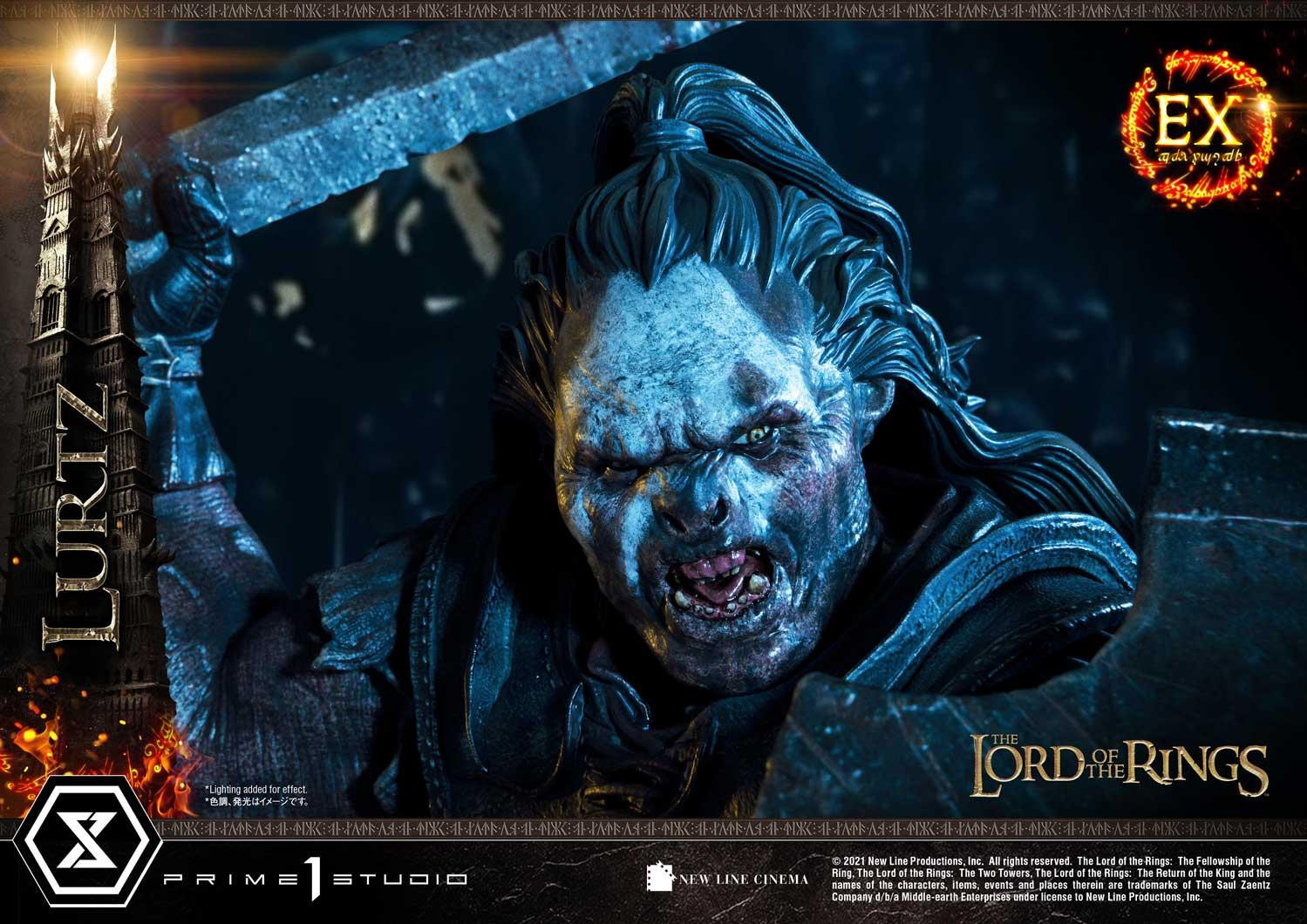 The Lord of the Rings: The Fellowship of the Ring - Lurtz - Premium Masterline  (PMLOTR-06EX) - 1/4 - EX Version (Prime 1 Studio) photo 24