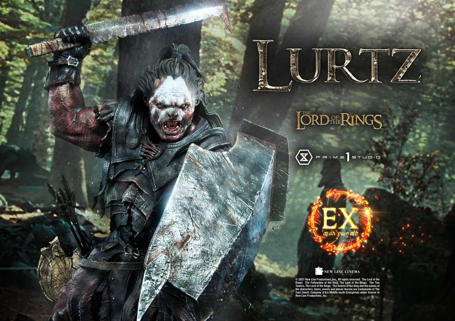 The Lord of the Rings: The Fellowship of the Ring - Lurtz - Premium Masterline  (PMLOTR-06EX) - 1/4 - EX Version (Prime 1 Studio) photo 25