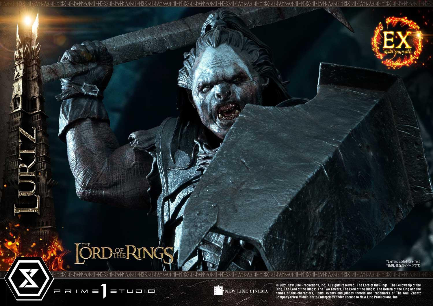 The Lord of the Rings: The Fellowship of the Ring - Lurtz - Premium Masterline  (PMLOTR-06EX) - 1/4 - EX Version (Prime 1 Studio) photo 26