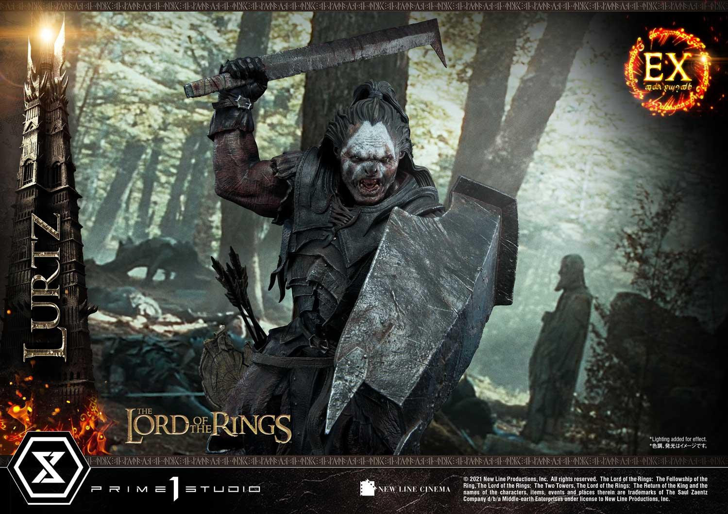 The Lord of the Rings: The Fellowship of the Ring - Lurtz - Premium Masterline  (PMLOTR-06EX) - 1/4 - EX Version (Prime 1 Studio) photo 27