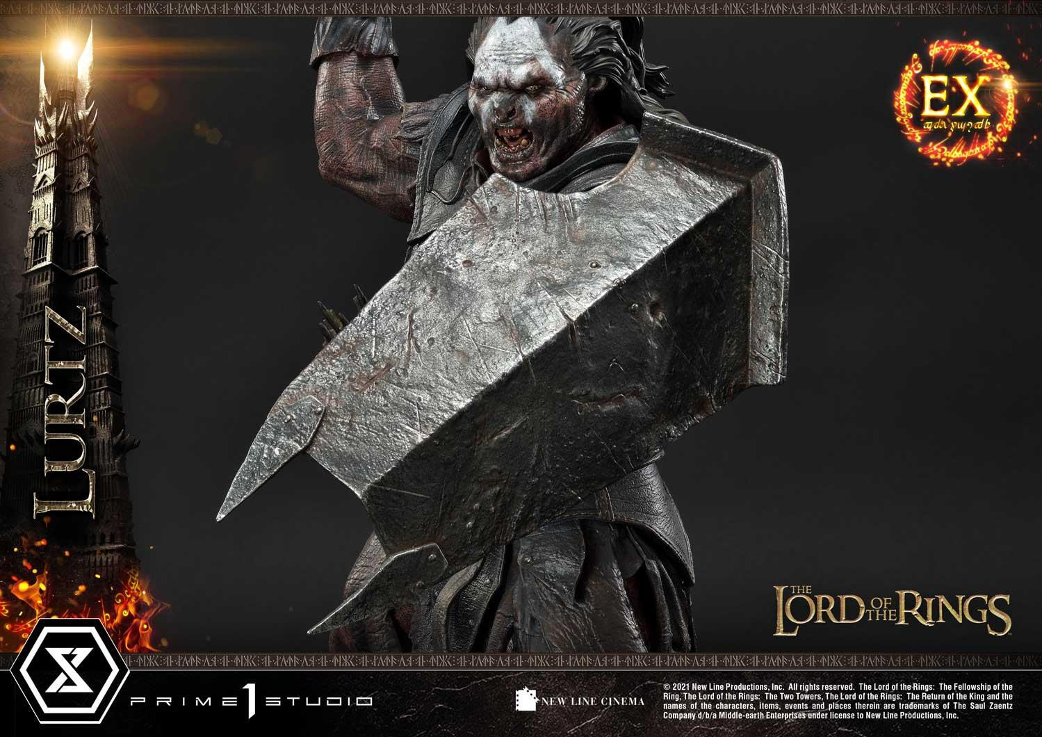 The Lord of the Rings: The Fellowship of the Ring - Lurtz - Premium Masterline  (PMLOTR-06EX) - 1/4 - EX Version (Prime 1 Studio) photo 28