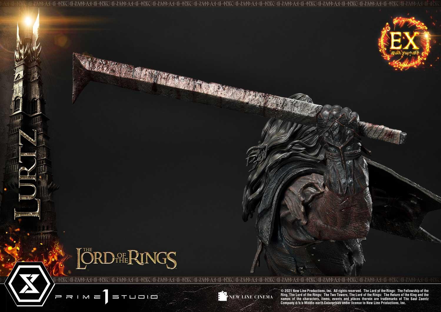 The Lord of the Rings: The Fellowship of the Ring - Lurtz - Premium Masterline  (PMLOTR-06EX) - 1/4 - EX Version (Prime 1 Studio) photo 29