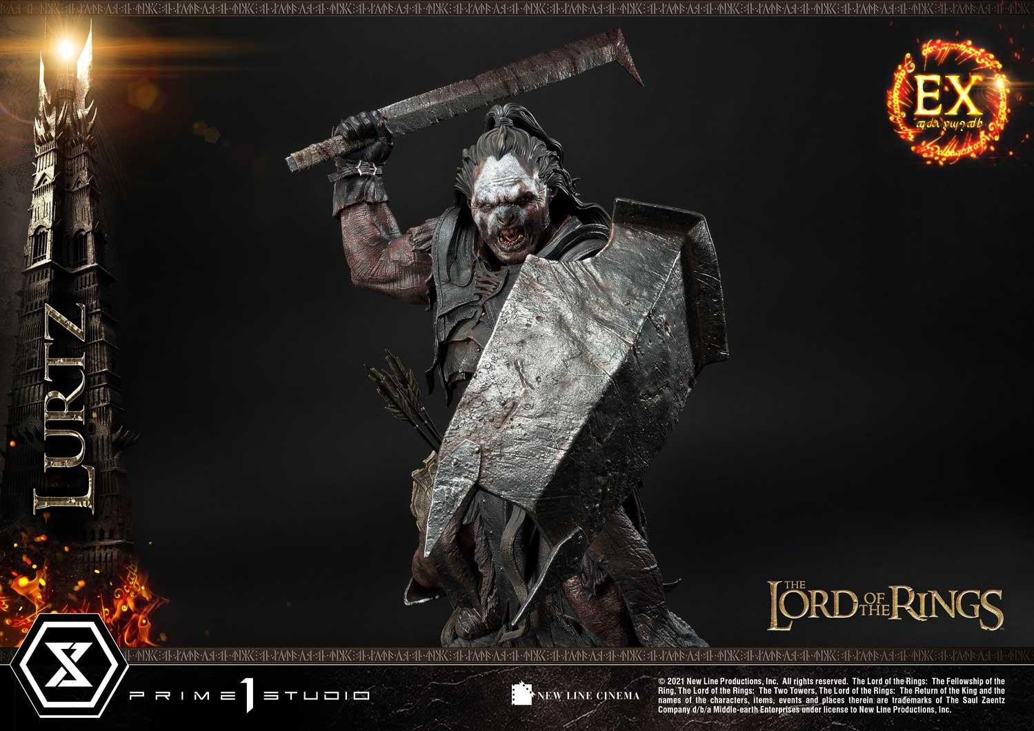 The Lord of the Rings: The Fellowship of the Ring - Lurtz - Premium Masterline  (PMLOTR-06EX) - 1/4 - EX Version (Prime 1 Studio) photo 30