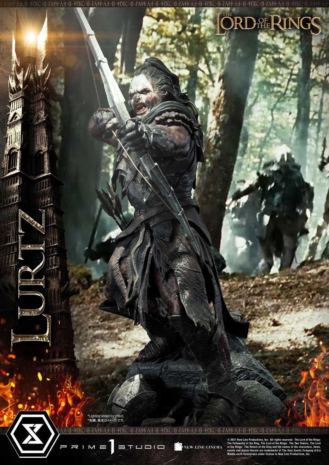 The Lord of the Rings: The Fellowship of the Ring - Lurtz - Premium Masterline  (PMLOTR-06EX) - 1/4 - EX Version (Prime 1 Studio) photo 32