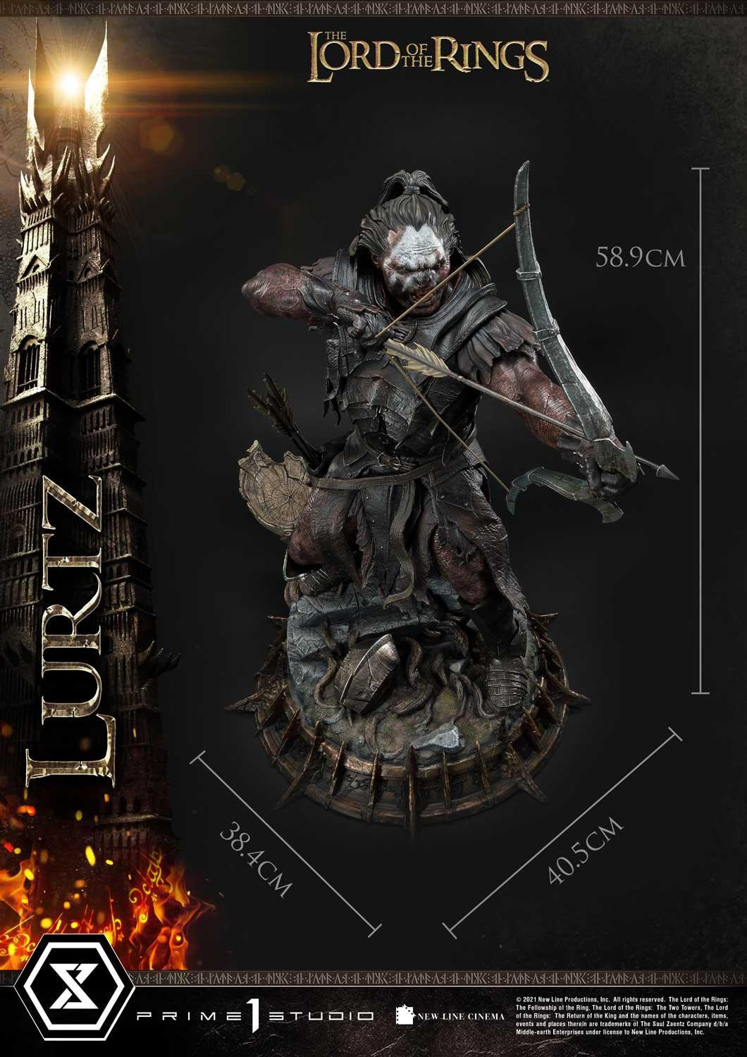 The Lord of the Rings: The Fellowship of the Ring - Lurtz - Premium Masterline  (PMLOTR-06EX) - 1/4 - EX Version (Prime 1 Studio) photo 34