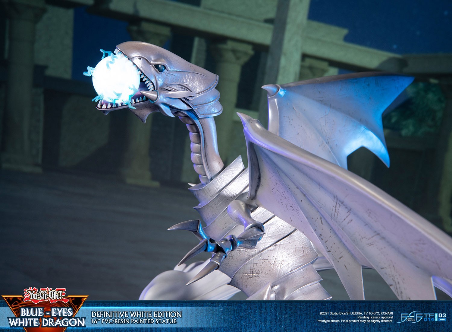Yu-Gi-Oh! Duel Monsters - Blue-Eyes White Dragon - Definitive White Edition (First 4 Figures) photo 19