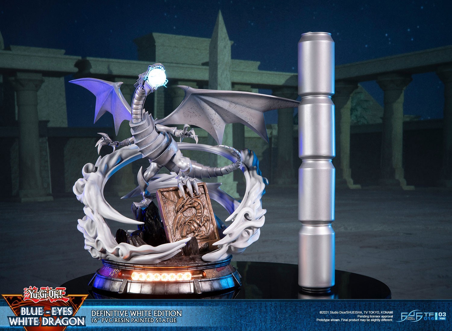 Yu-Gi-Oh! Duel Monsters - Blue-Eyes White Dragon - Definitive White Edition (First 4 Figures) photo 22