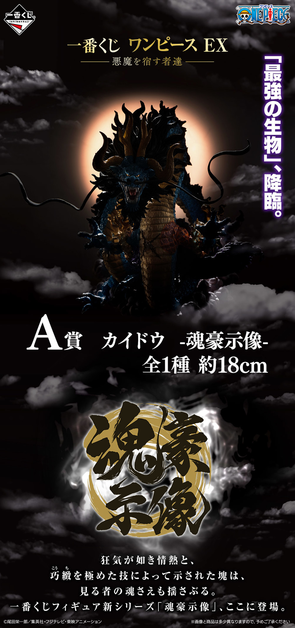 One Piece - Kaidou - Ichiban Kuji - Ichiban Kuji One Piece EX Akuma o Yadosushatachi  (A Prize) - Soul Gorgeous Statue (Bandai Spirits) photo 5