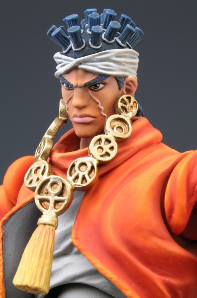 Jojo no Kimyou na Bouken - Stardust Crusaders - Muhammad Avdol - Super Action Statue (#8) (Medicos Entertainment) photo 4