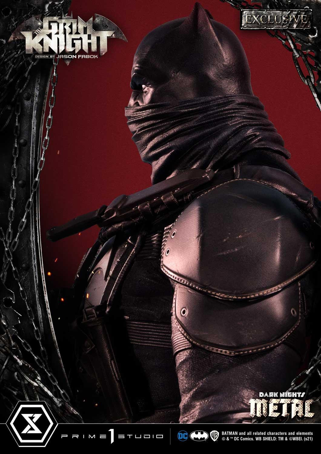 Dark Nights: Metal - Grim Knight - Museum Masterline Series  (MMDCMT-05EX) - 1/3 - EX Version (Prime 1 Studio) photo 6