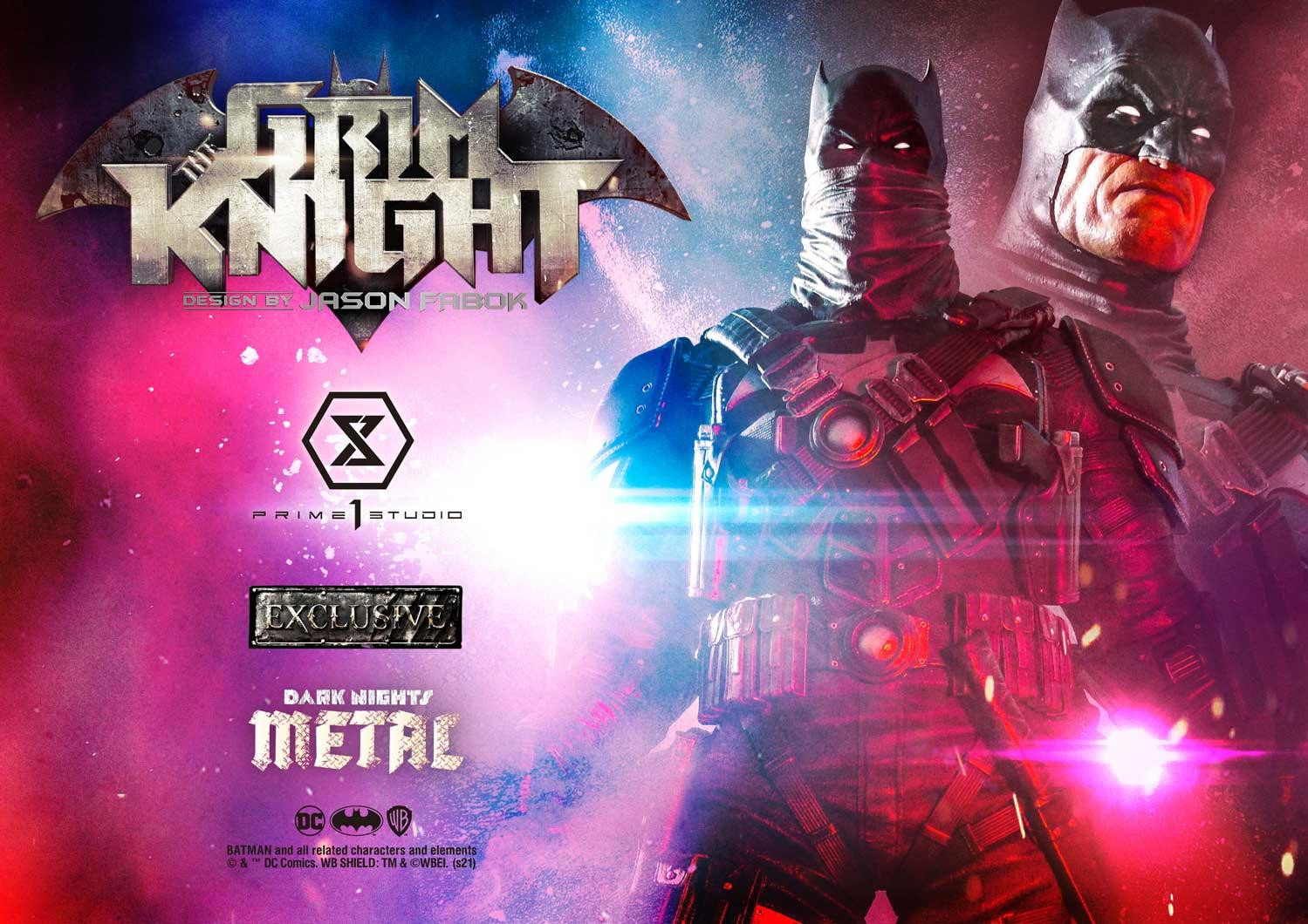 Dark Nights: Metal - Grim Knight - Museum Masterline Series  (MMDCMT-05EX) - 1/3 - EX Version (Prime 1 Studio) photo 7