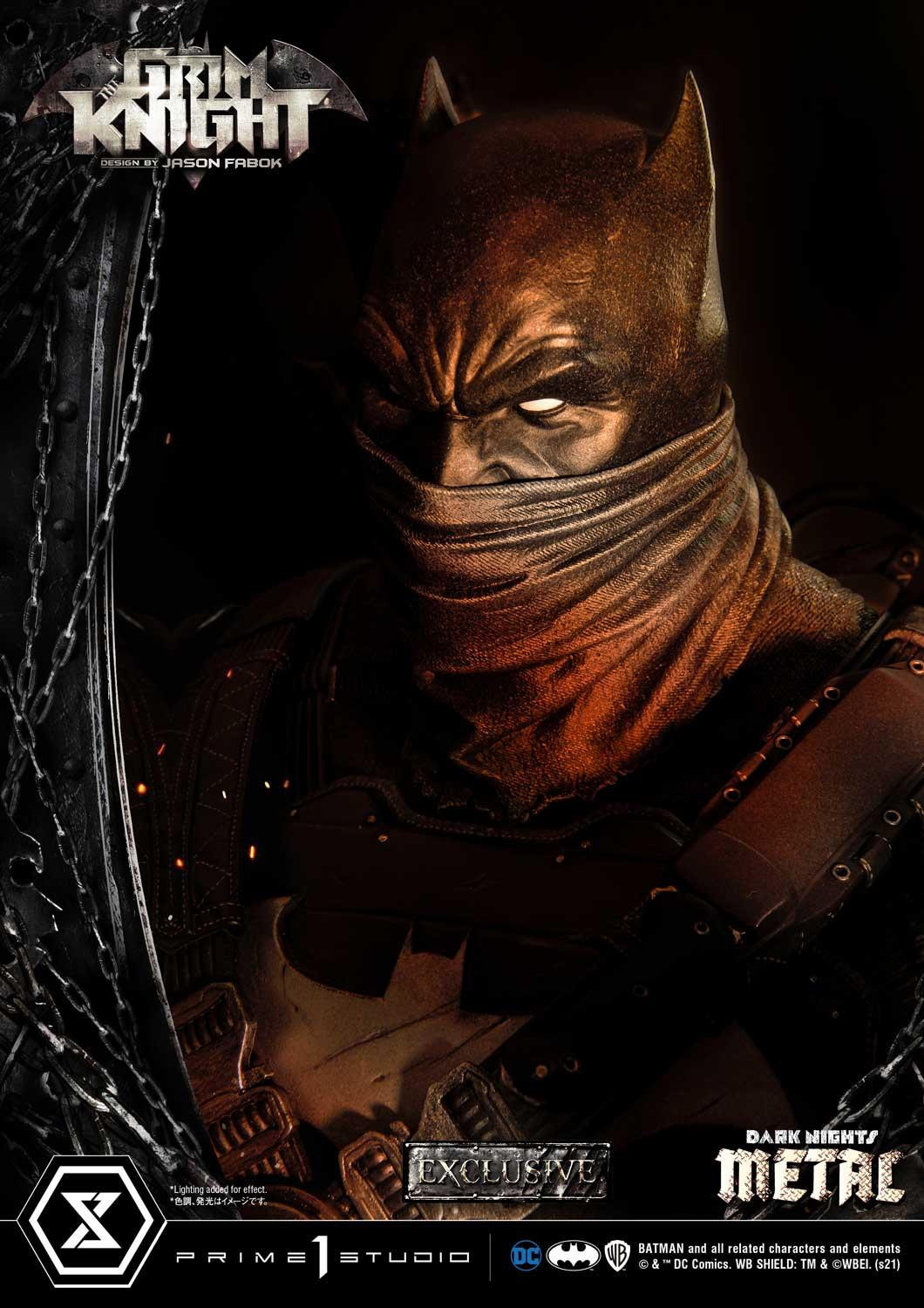 Dark Nights: Metal - Grim Knight - Museum Masterline Series  (MMDCMT-05EX) - 1/3 - EX Version (Prime 1 Studio) photo 11