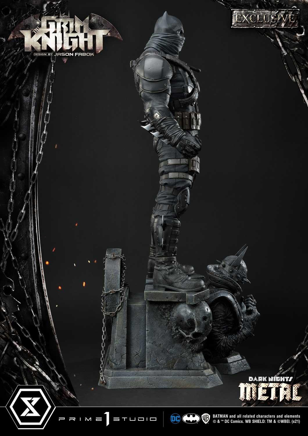Dark Nights: Metal - Grim Knight - Museum Masterline Series  (MMDCMT-05EX) - 1/3 - EX Version (Prime 1 Studio) photo 14