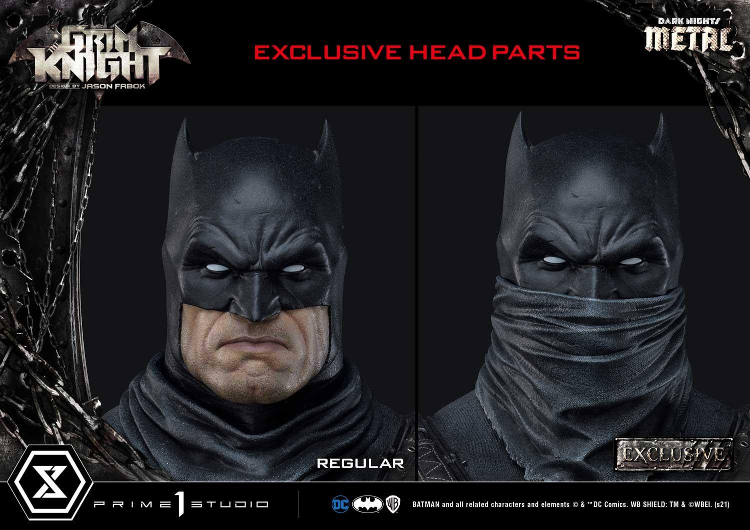Dark Nights: Metal - Grim Knight - Museum Masterline Series  (MMDCMT-05EX) - 1/3 - EX Version (Prime 1 Studio) photo 16