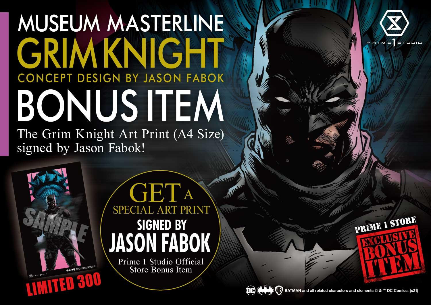 Dark Nights: Metal - Grim Knight - Museum Masterline Series  (MMDCMT-05EX) - 1/3 - EX Version (Prime 1 Studio) photo 17