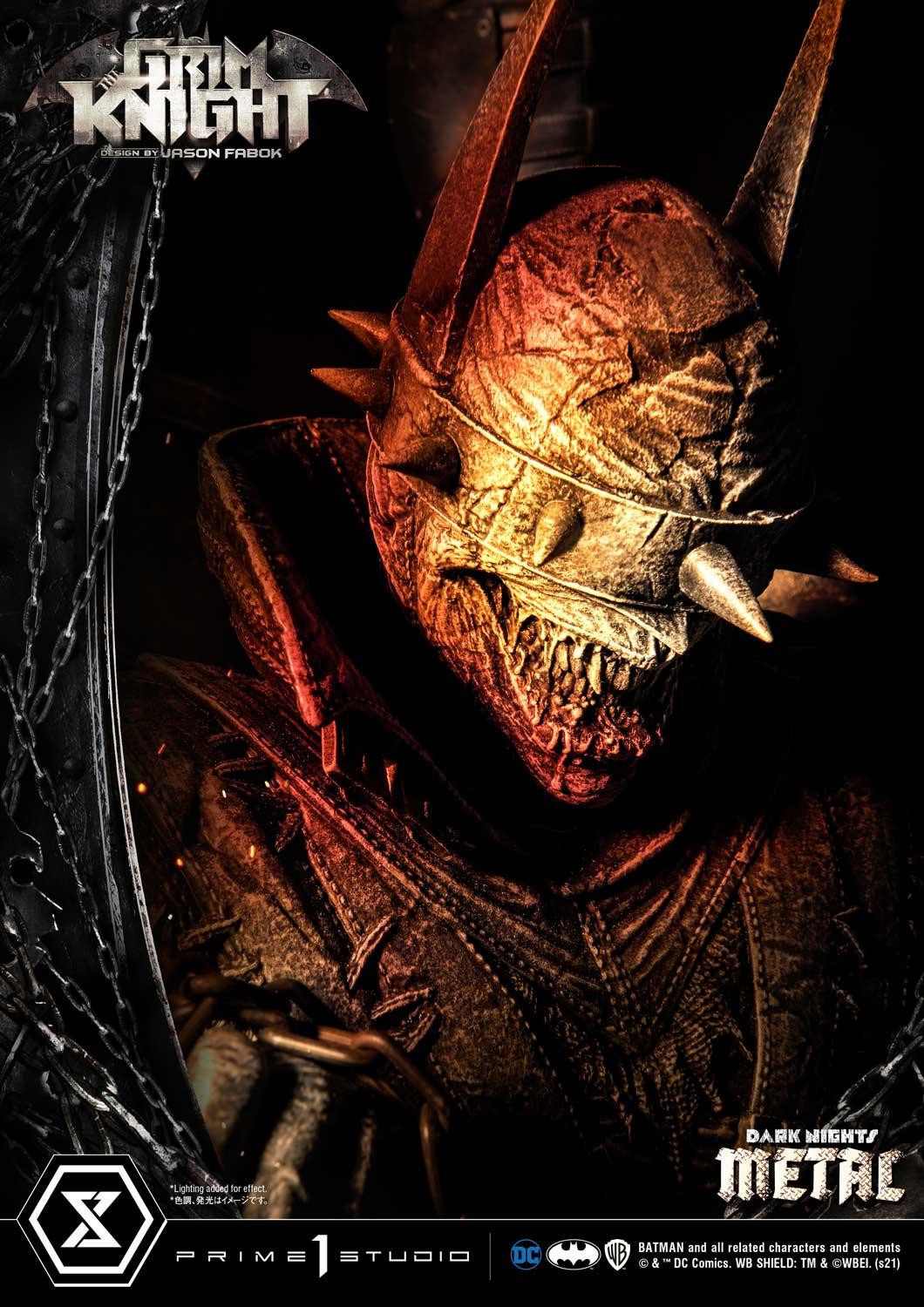 Dark Nights: Metal - Grim Knight - Museum Masterline Series  (MMDCMT-05EX) - 1/3 - EX Version (Prime 1 Studio) photo 24