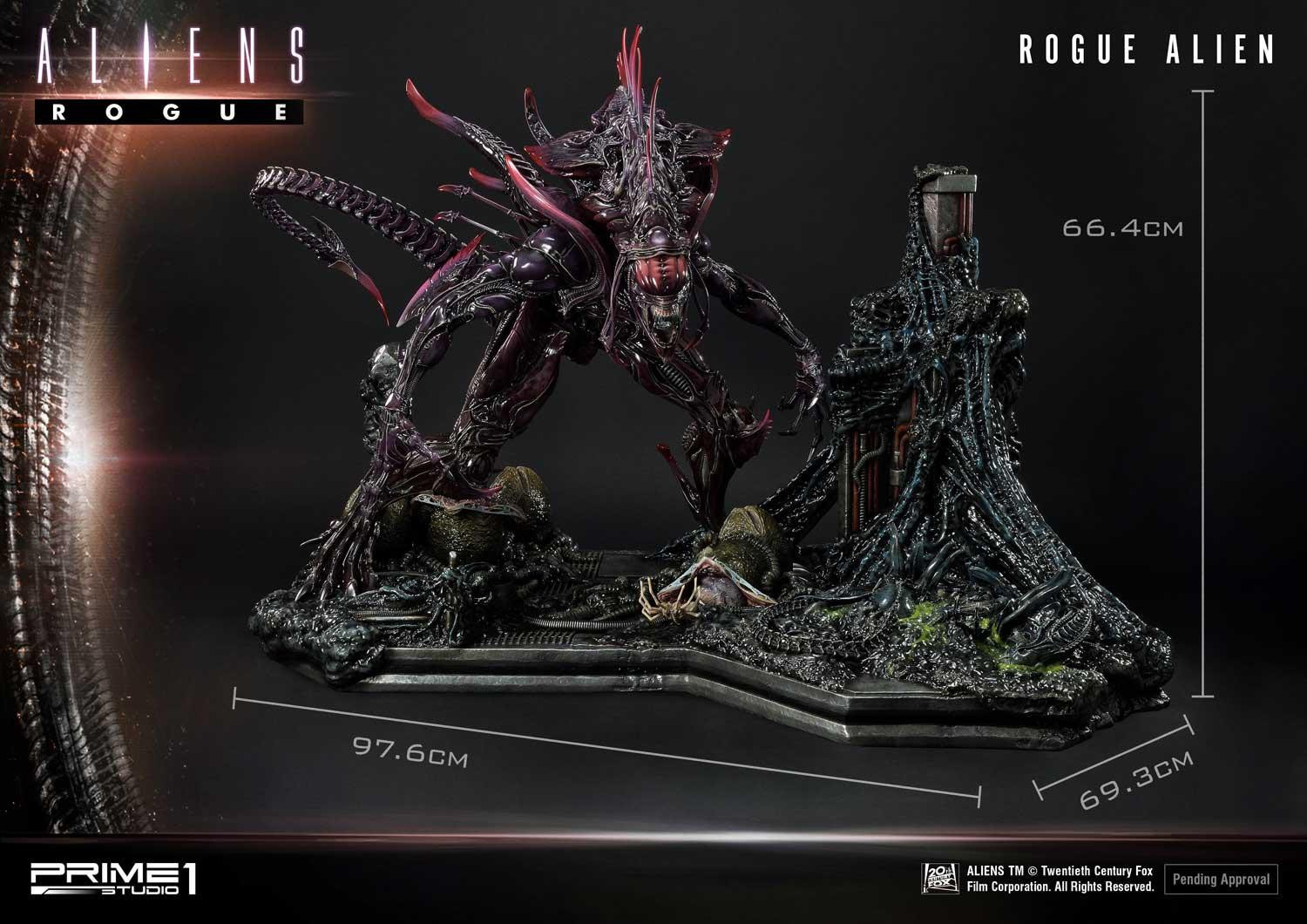 Aliens: Rogue - Rogue Alien - Diorama - Premium Masterline  (PMDHAL-04) - Battle Diorama (Prime 1 Studio) photo 41