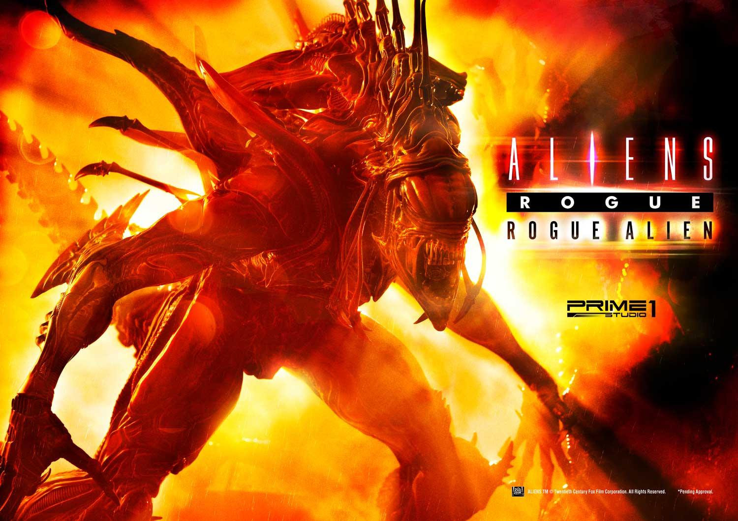 Aliens: Rogue - Rogue Alien - Diorama - Premium Masterline  (PMDHAL-04) - Battle Diorama (Prime 1 Studio) photo 56
