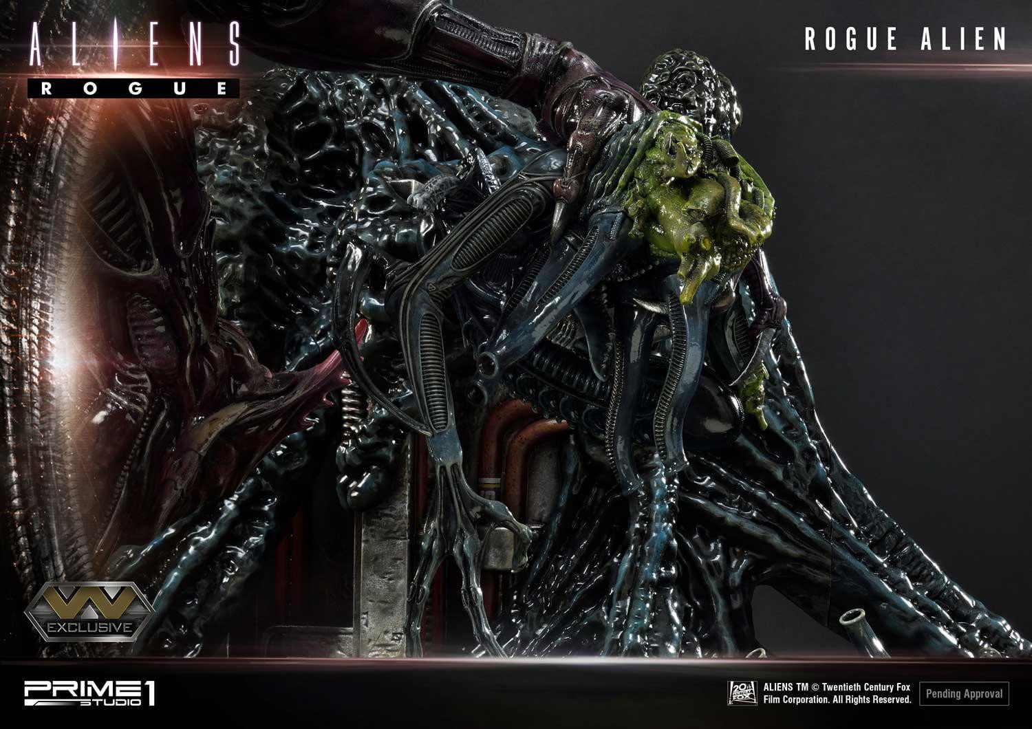 Aliens: Rogue - Rogue Alien - Diorama - Premium Masterline  (PMDHAL-04EX) - Battle Diorama, EX Version (Prime 1 Studio) photo 4
