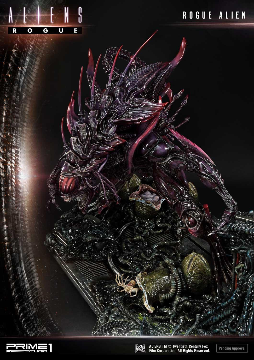 Aliens: Rogue - Rogue Alien - Diorama - Premium Masterline  (PMDHAL-04EX) - Battle Diorama, EX Version (Prime 1 Studio) photo 5