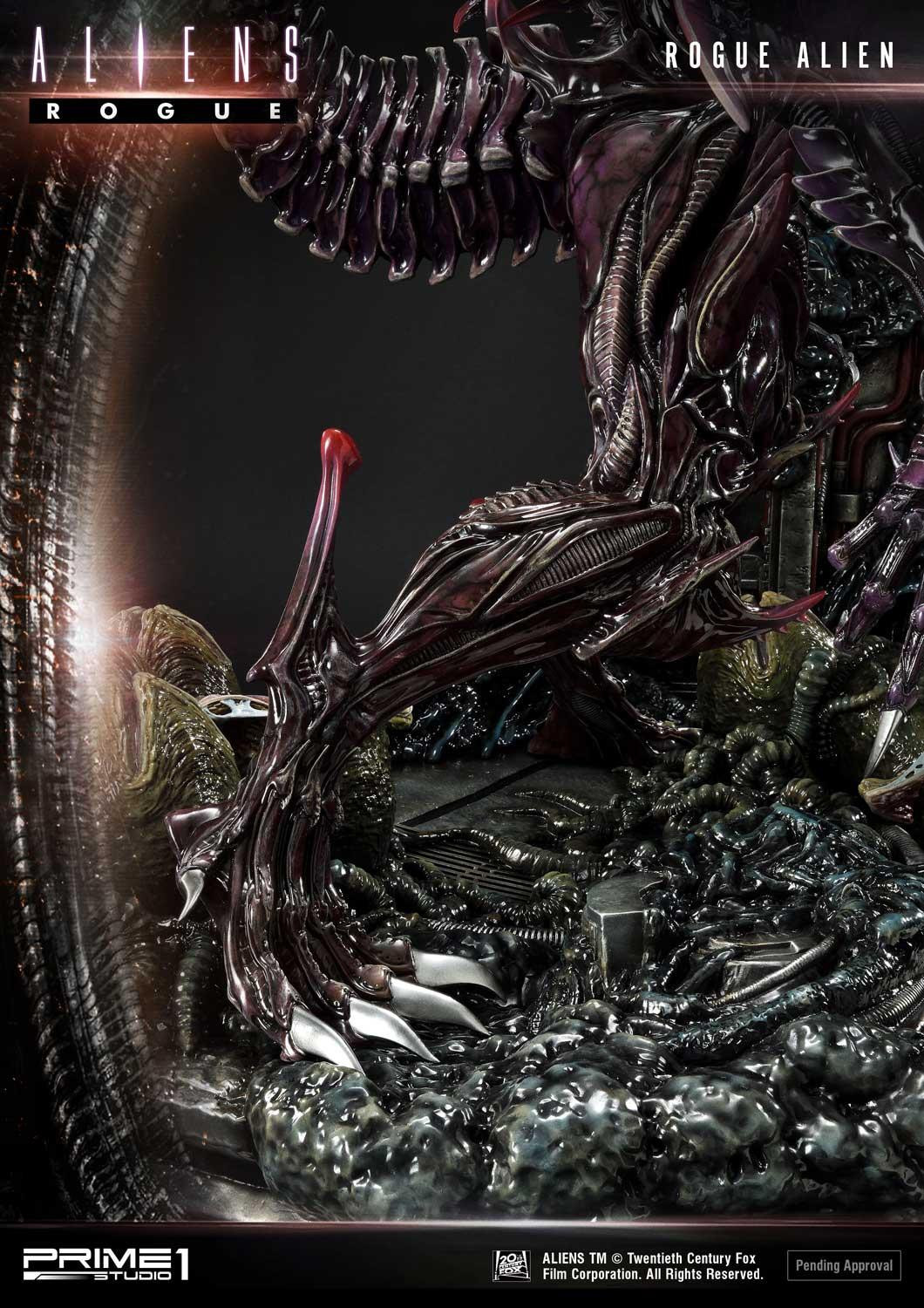 Aliens: Rogue - Rogue Alien - Diorama - Premium Masterline  (PMDHAL-04EX) - Battle Diorama, EX Version (Prime 1 Studio) photo 14