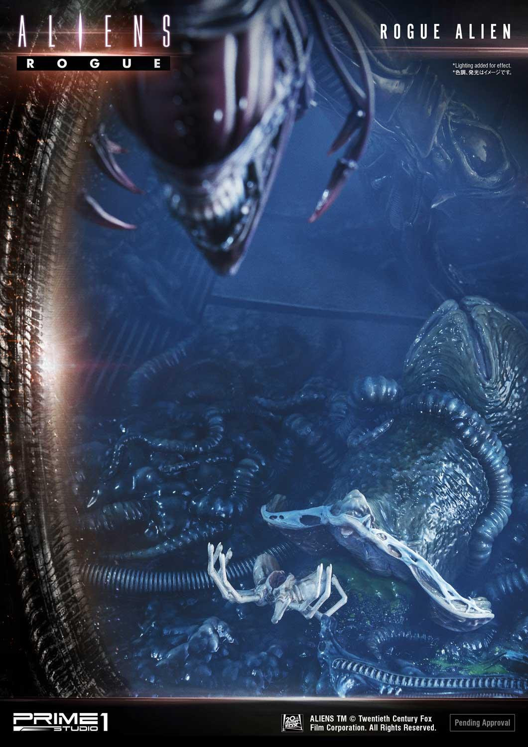 Aliens: Rogue - Rogue Alien - Diorama - Premium Masterline  (PMDHAL-04EX) - Battle Diorama, EX Version (Prime 1 Studio) photo 21