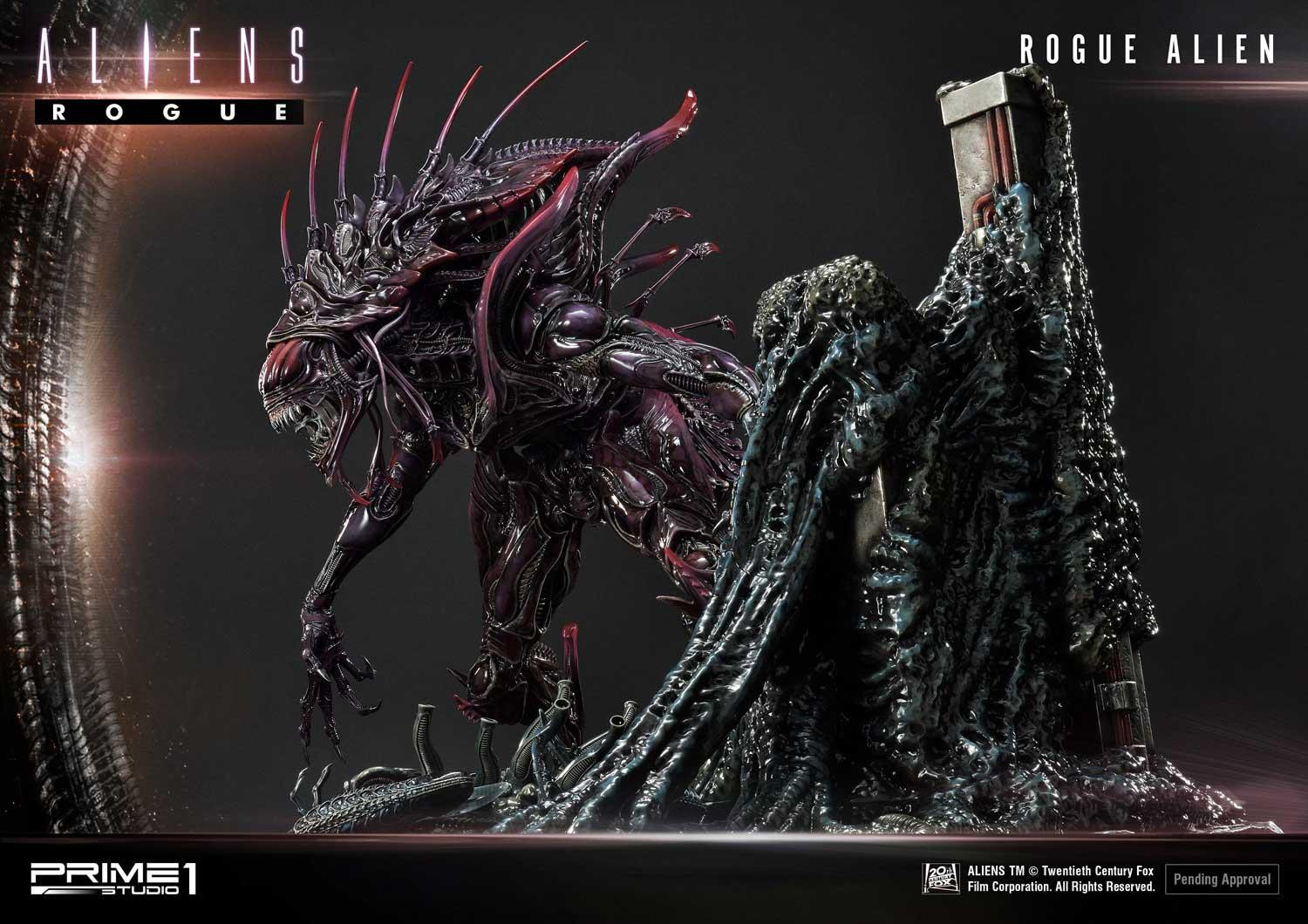 Aliens: Rogue - Rogue Alien - Diorama - Premium Masterline  (PMDHAL-04EX) - Battle Diorama, EX Version (Prime 1 Studio) photo 23