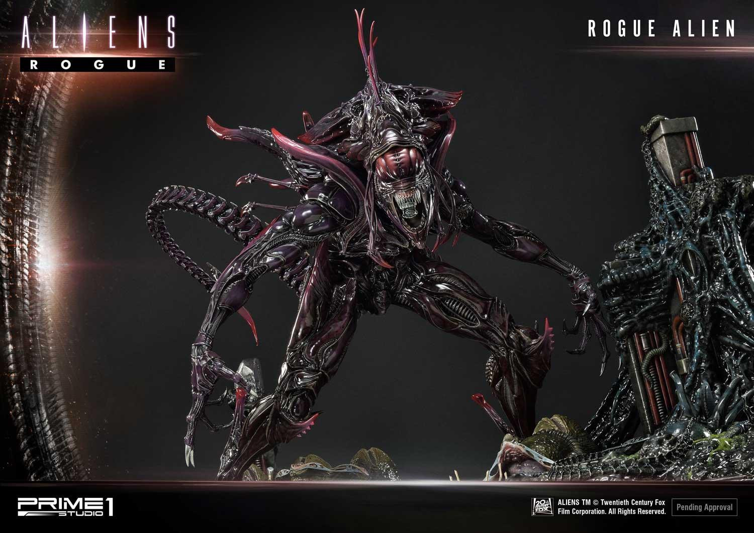 Aliens: Rogue - Rogue Alien - Diorama - Premium Masterline  (PMDHAL-04EX) - Battle Diorama, EX Version (Prime 1 Studio) photo 24