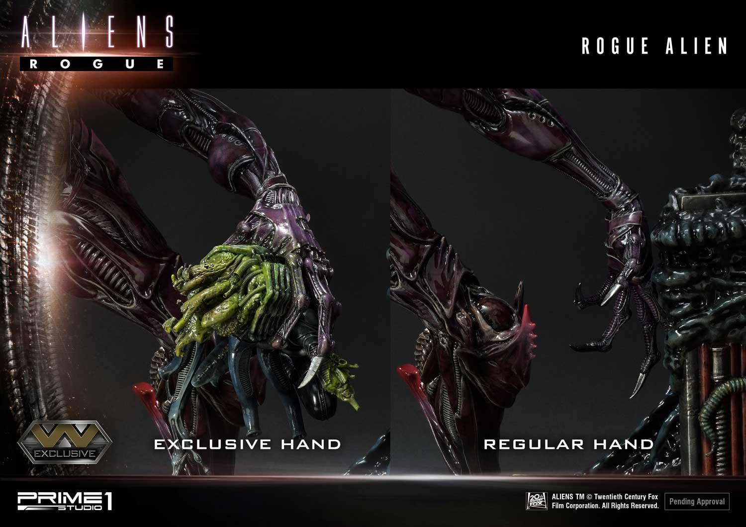 Aliens: Rogue - Rogue Alien - Diorama - Premium Masterline  (PMDHAL-04EX) - Battle Diorama, EX Version (Prime 1 Studio) photo 27