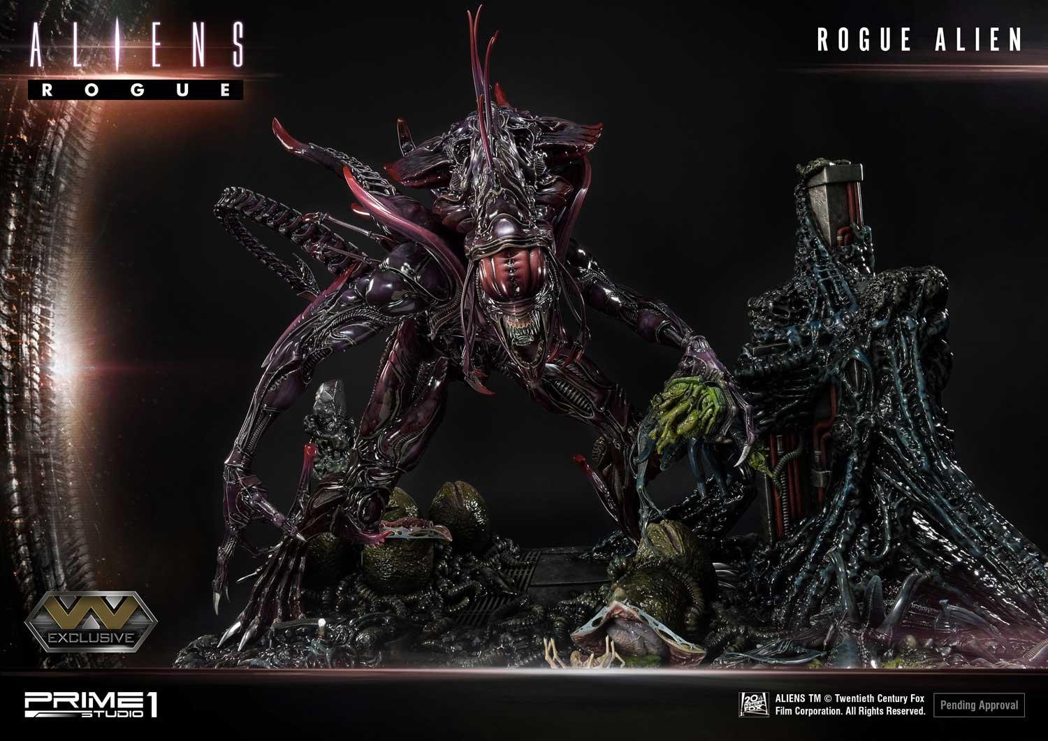 Aliens: Rogue - Rogue Alien - Diorama - Premium Masterline  (PMDHAL-04EX) - Battle Diorama, EX Version (Prime 1 Studio) photo 33
