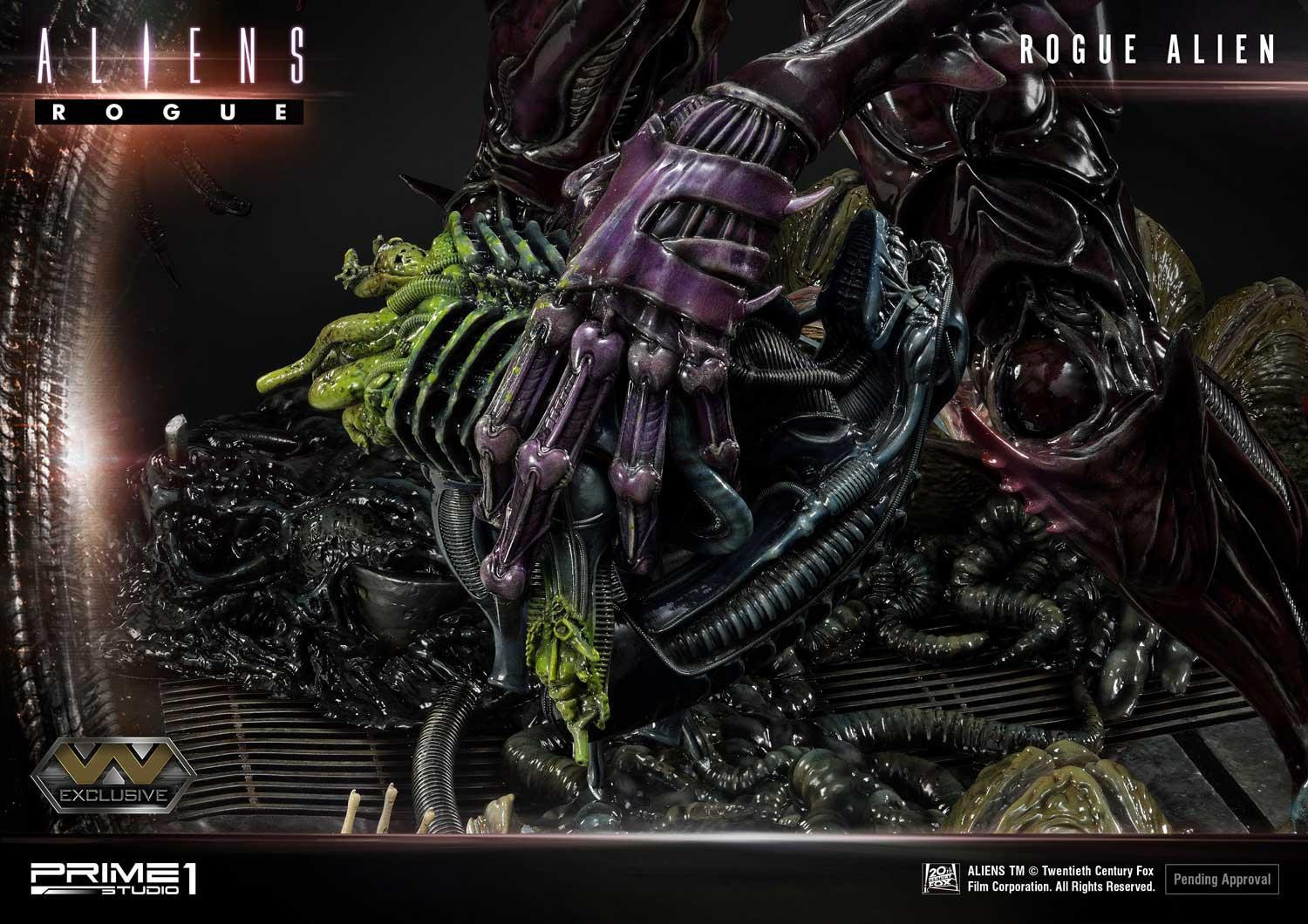Aliens: Rogue - Rogue Alien - Diorama - Premium Masterline  (PMDHAL-04EX) - Battle Diorama, EX Version (Prime 1 Studio) photo 34