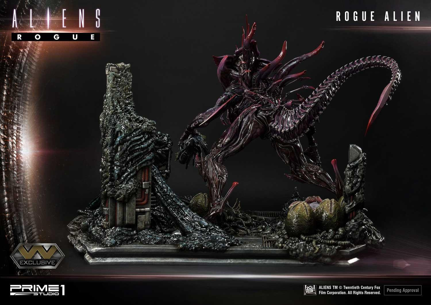 Aliens: Rogue - Rogue Alien - Diorama - Premium Masterline  (PMDHAL-04EX) - Battle Diorama, EX Version (Prime 1 Studio) photo 35