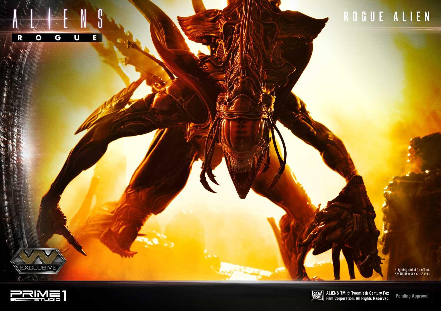 Aliens: Rogue - Rogue Alien - Diorama - Premium Masterline  (PMDHAL-04EX) - Battle Diorama, EX Version (Prime 1 Studio) photo 36