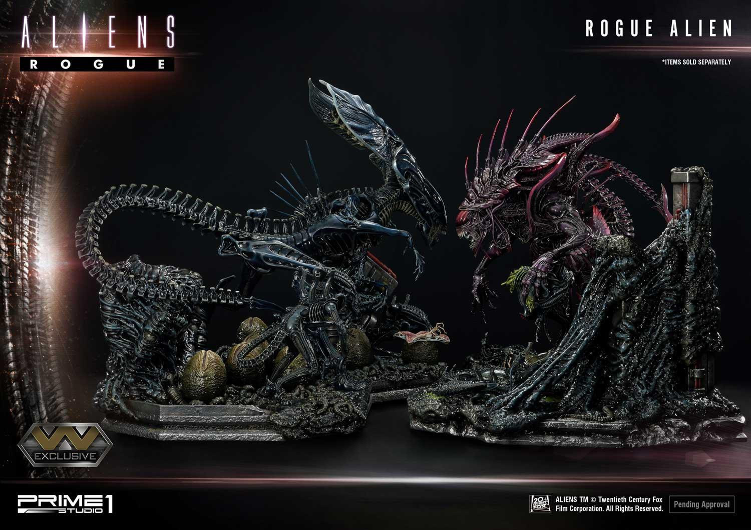 Aliens: Rogue - Rogue Alien - Diorama - Premium Masterline  (PMDHAL-04EX) - Battle Diorama, EX Version (Prime 1 Studio) photo 40