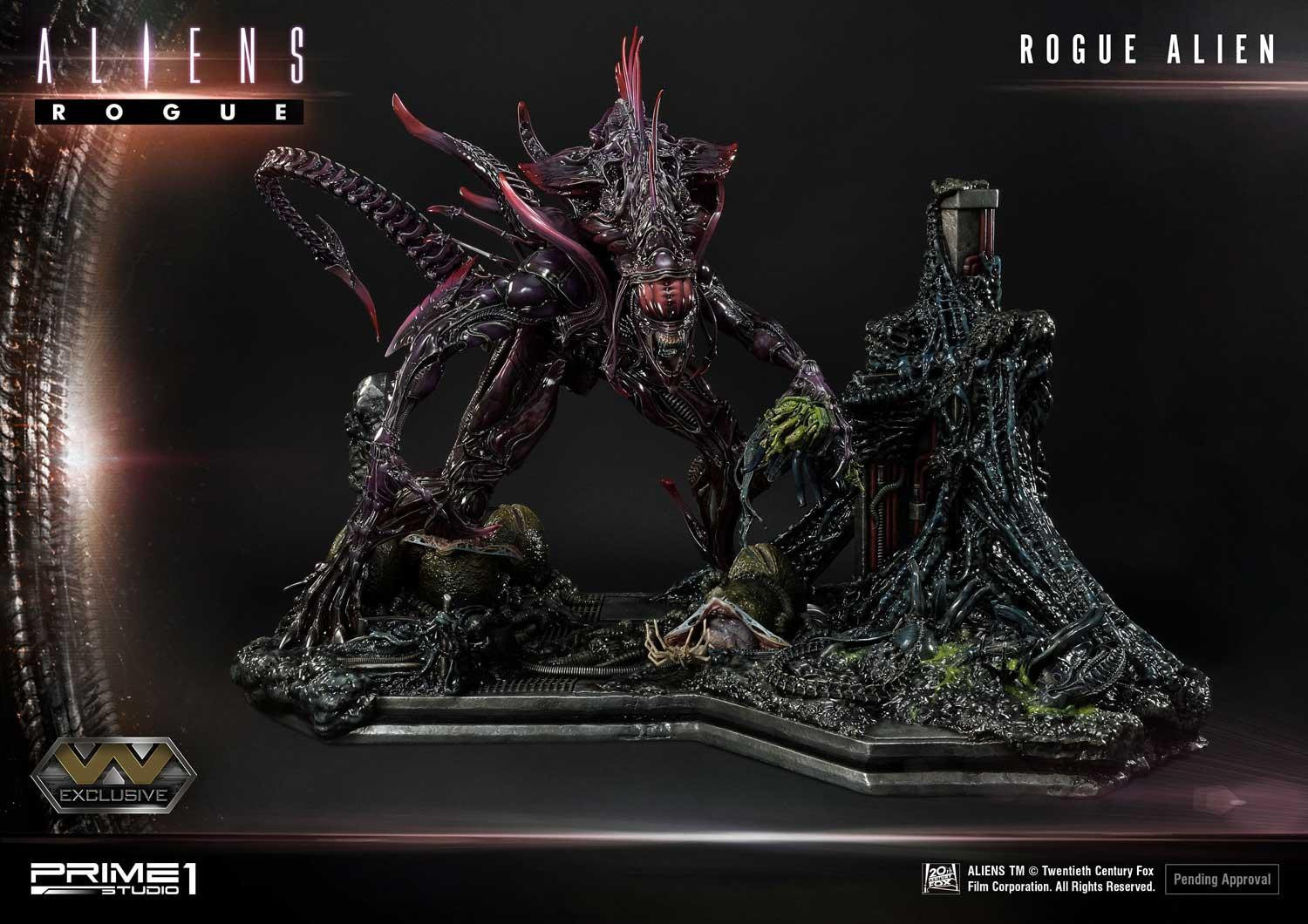 Aliens: Rogue - Rogue Alien - Diorama - Premium Masterline  (PMDHAL-04EX) - Battle Diorama, EX Version (Prime 1 Studio) photo 42