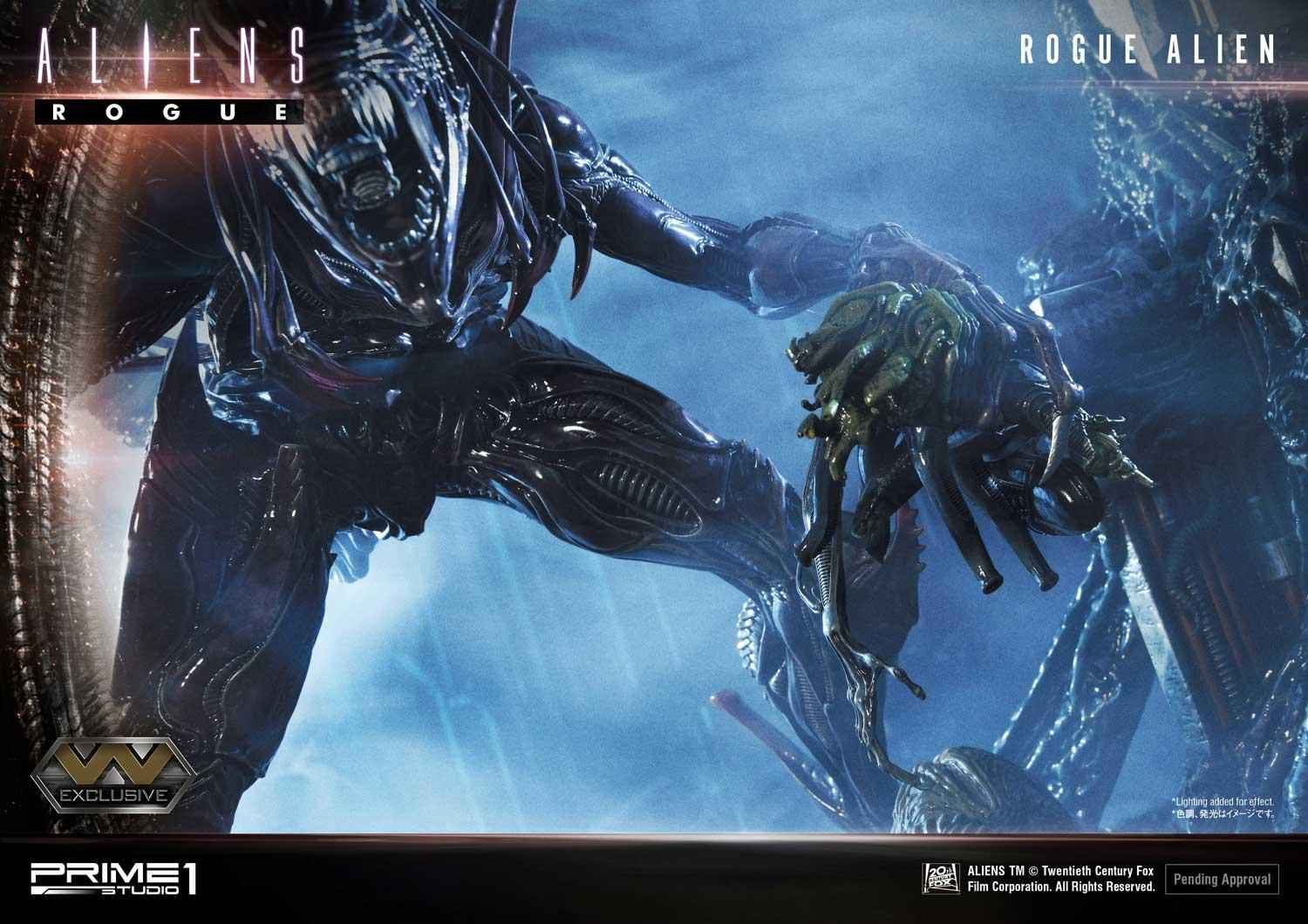 Aliens: Rogue - Rogue Alien - Diorama - Premium Masterline  (PMDHAL-04EX) - Battle Diorama, EX Version (Prime 1 Studio) photo 43