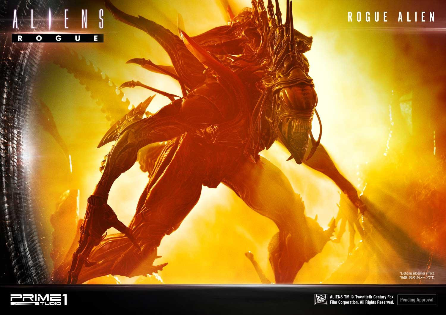 Aliens: Rogue - Rogue Alien - Diorama - Premium Masterline  (PMDHAL-04EX) - Battle Diorama, EX Version (Prime 1 Studio) photo 45