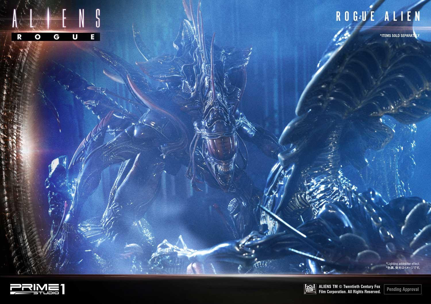 Aliens: Rogue - Rogue Alien - Diorama - Premium Masterline  (PMDHAL-04EX) - Battle Diorama, EX Version (Prime 1 Studio) photo 47